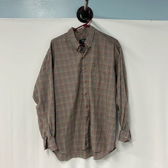IKE BEHAR VINTAGE MENS DRESS SHIRT FTL-07-183 - Picture 1 of 6